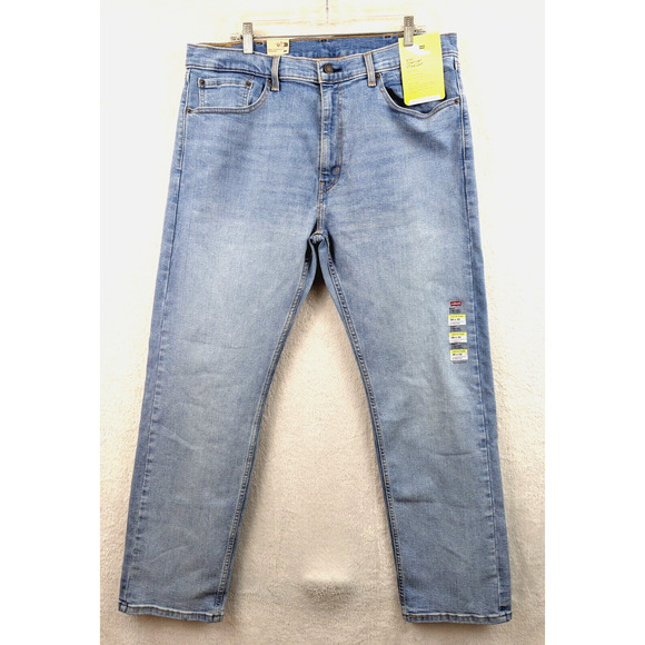 Levi's 506 Jeans 38/32 Comfort Straight denim high stretch flex blue men 1000 - Picture 1 of 5